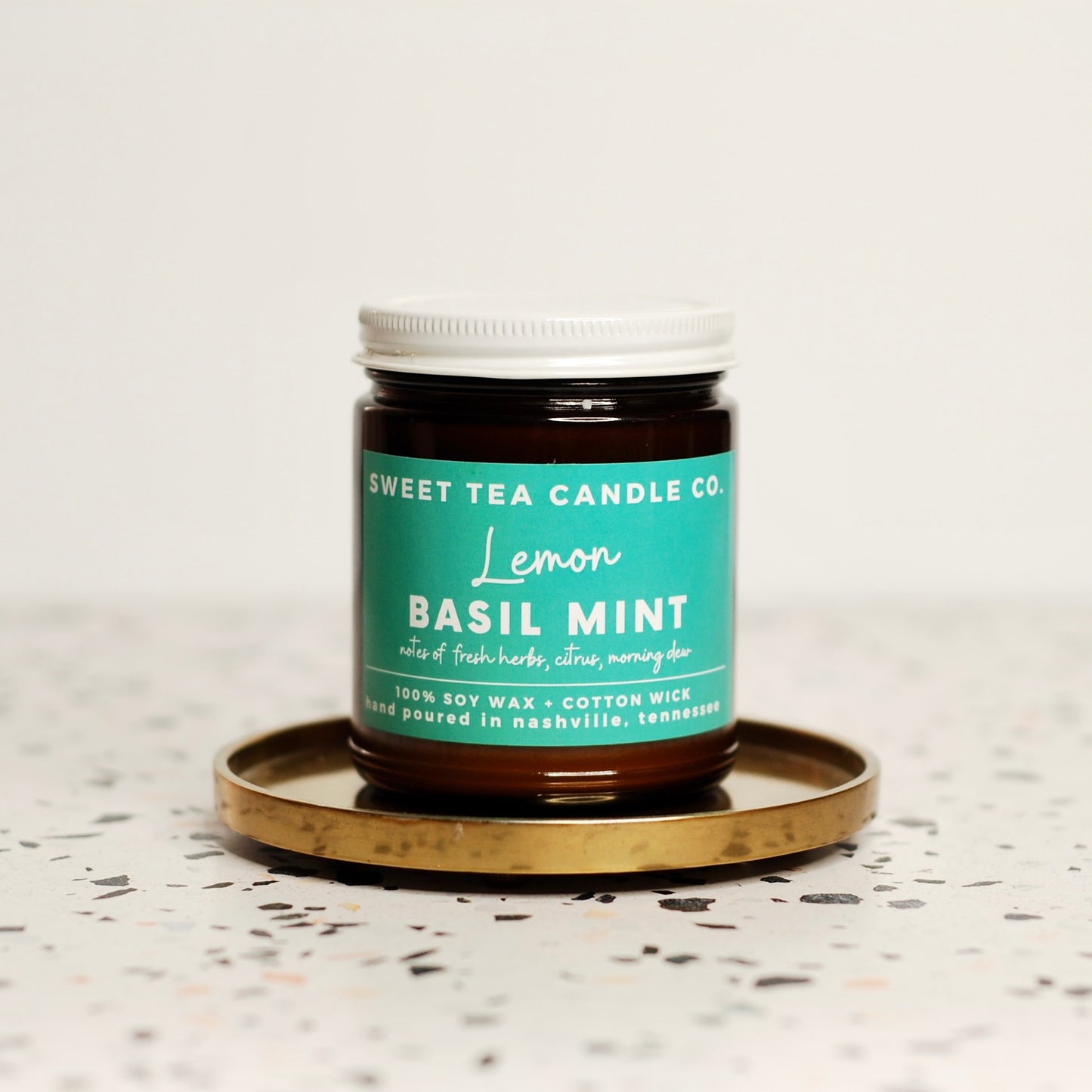 Lemon Basil Mint Candle
