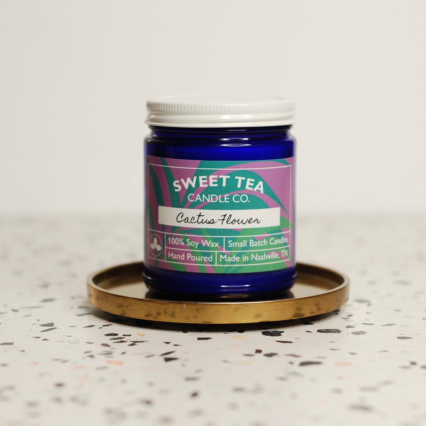 Cactus Flower Candle